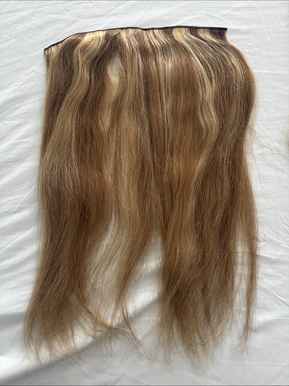 Blonde Brown Hair Extension - Natural Blend no clips human